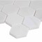 Msi Greecian White Hexagon 12 In. X 11.75 In. X 10Mm Polished Marble Mesh-Mounted Mosaic Tile, 10PK ZOR-MD-0252 - alternate 3
